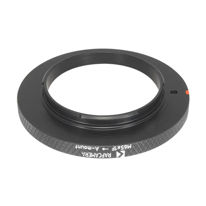 M65x1 female thread to Sony/Minolta A-mount camera adapter