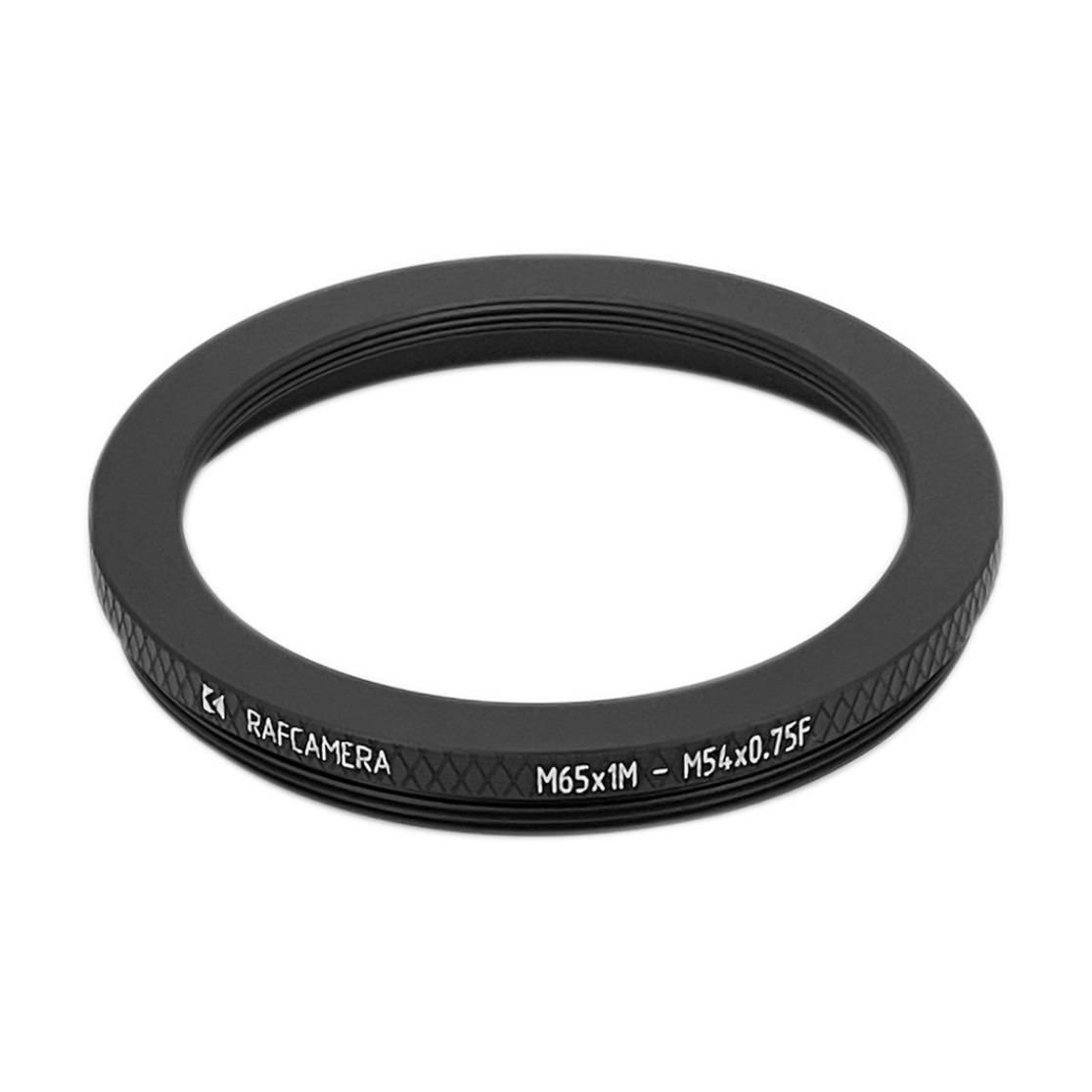 M65x1 male to M54x0.75 female thread adapter