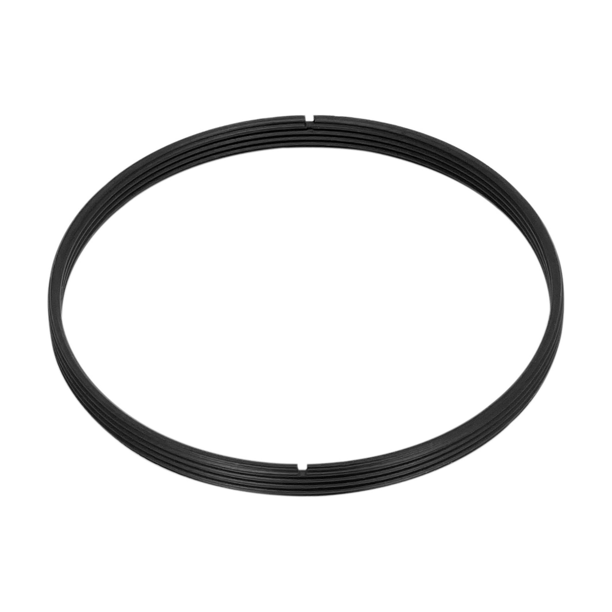 M65x1 male to M62x1 female thread adapter, flangeless
