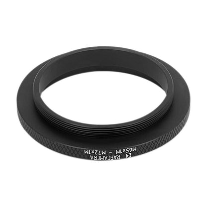 M65x1 male to M72x1 male thread adapter