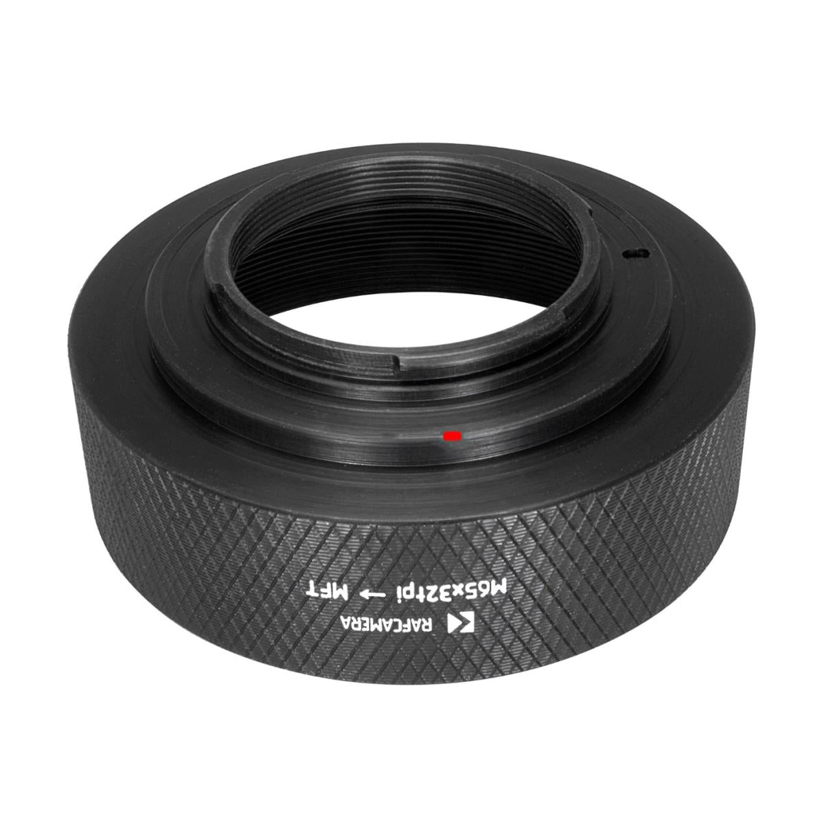 M65x32tpi female thread to MFT camera mount adapter for JML f0.85 64mm lens