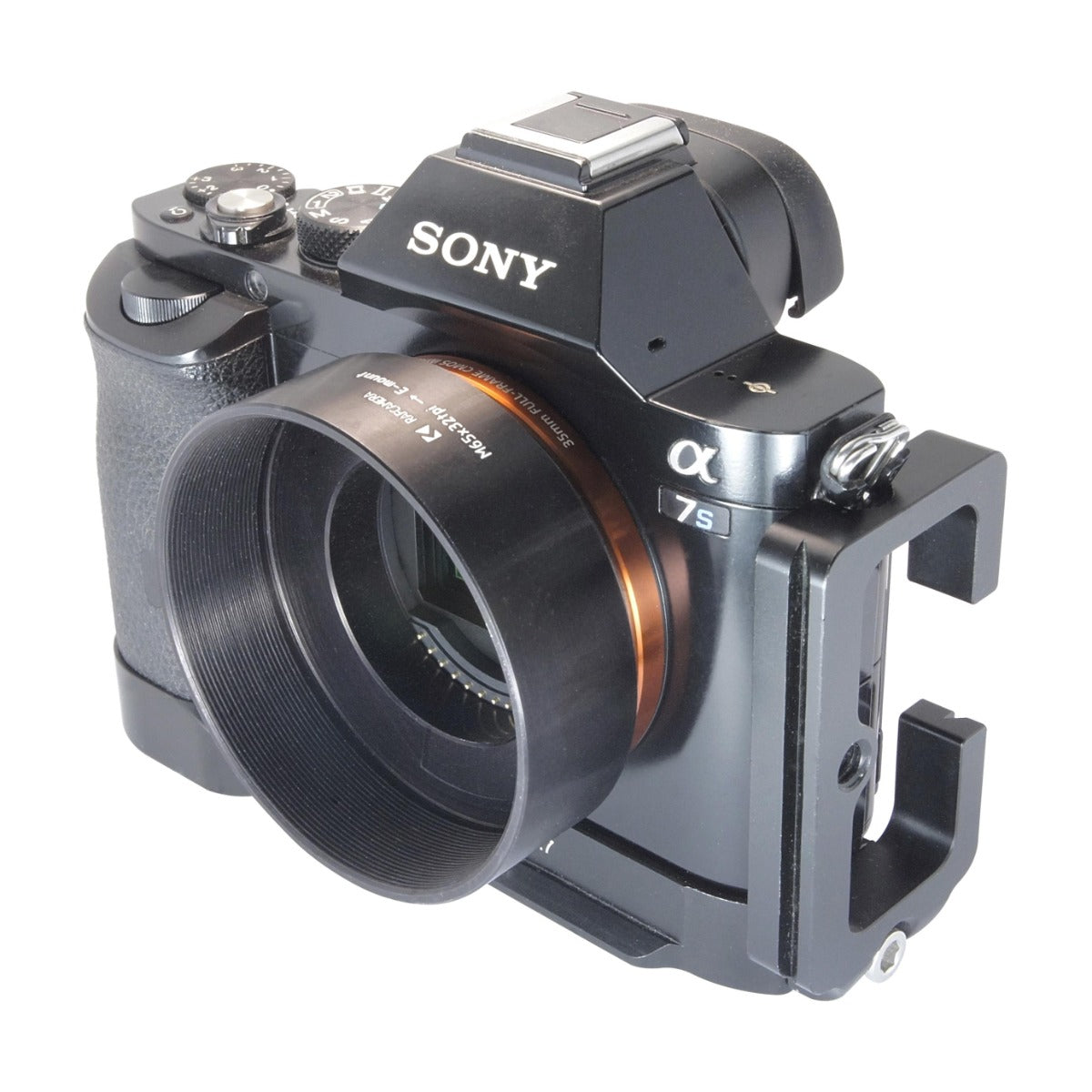 M65x32tpi female thread to Sony E-mount camera adapter for JML f0.85 64mm lens