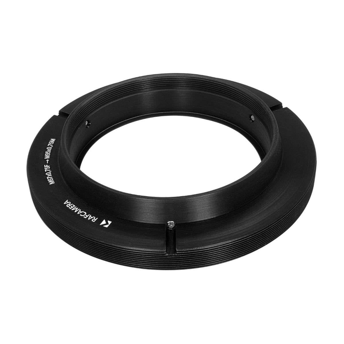 Lock ring to use Rapido FVD-35A on Sankor 5E (M67x0.75 female - M95x0.75 male)