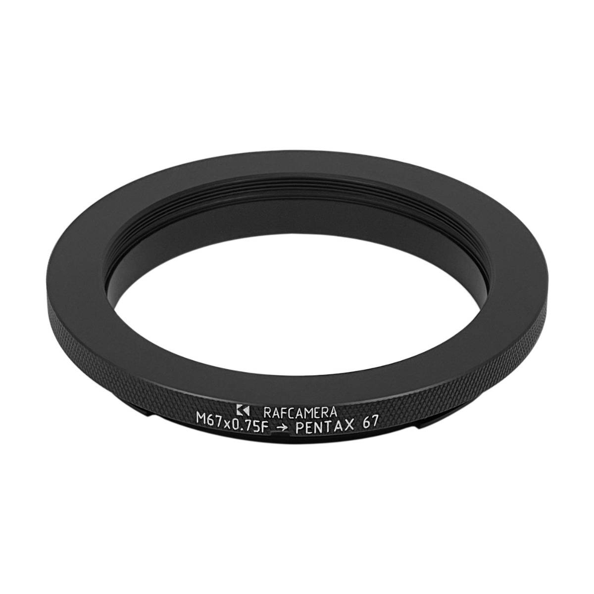 54mm clamp to Pentax 67 bayonet mount adapter, 2-parts