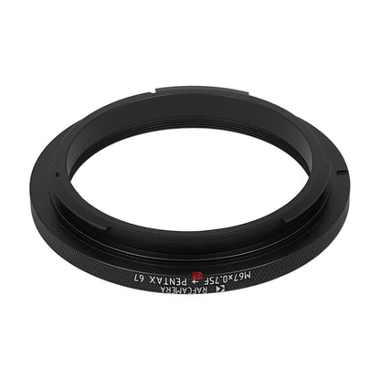 54mm clamp to Pentax 67 bayonet mount adapter, 2-parts