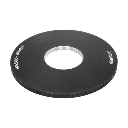 M67x0.75 male to M26.5x0.5 female thread adapter