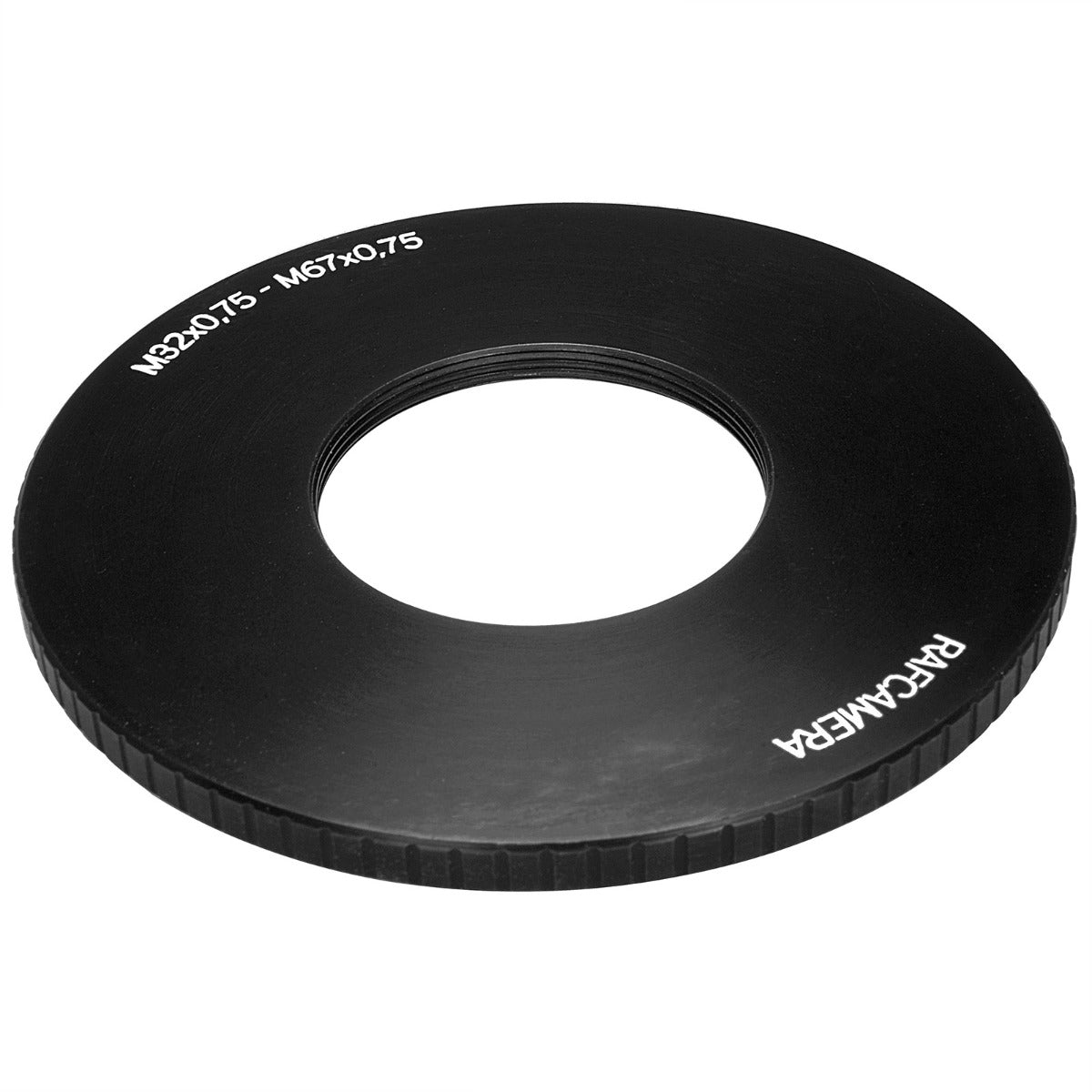 M67x0.75 male to M32x0.75 female thread adapter (67mm to 32mm step-down ring)