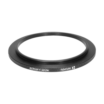 M67x1 male to M77x0.75 female thread adapter