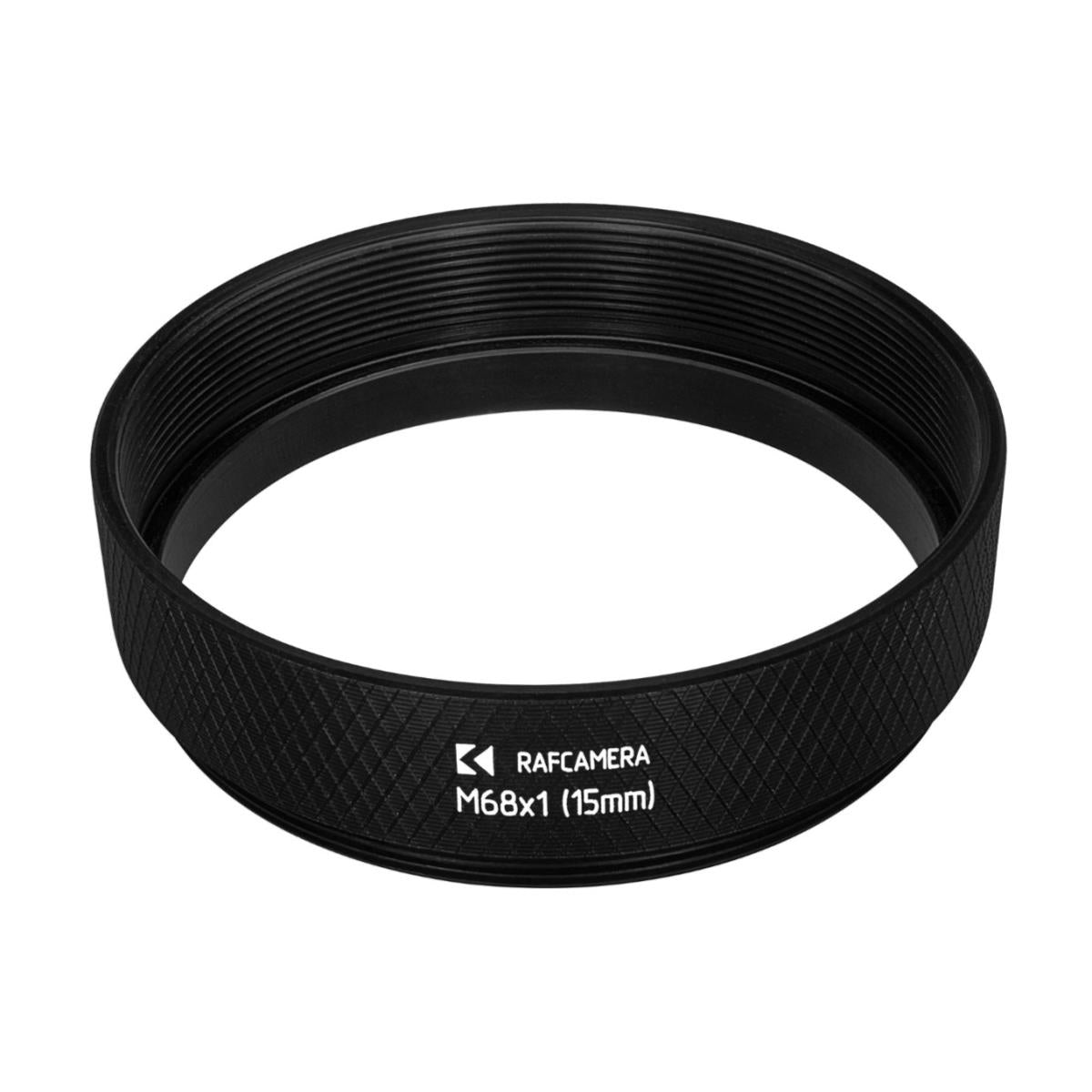 M68x1 female to M68x1 male thread adapter (15mm extender)