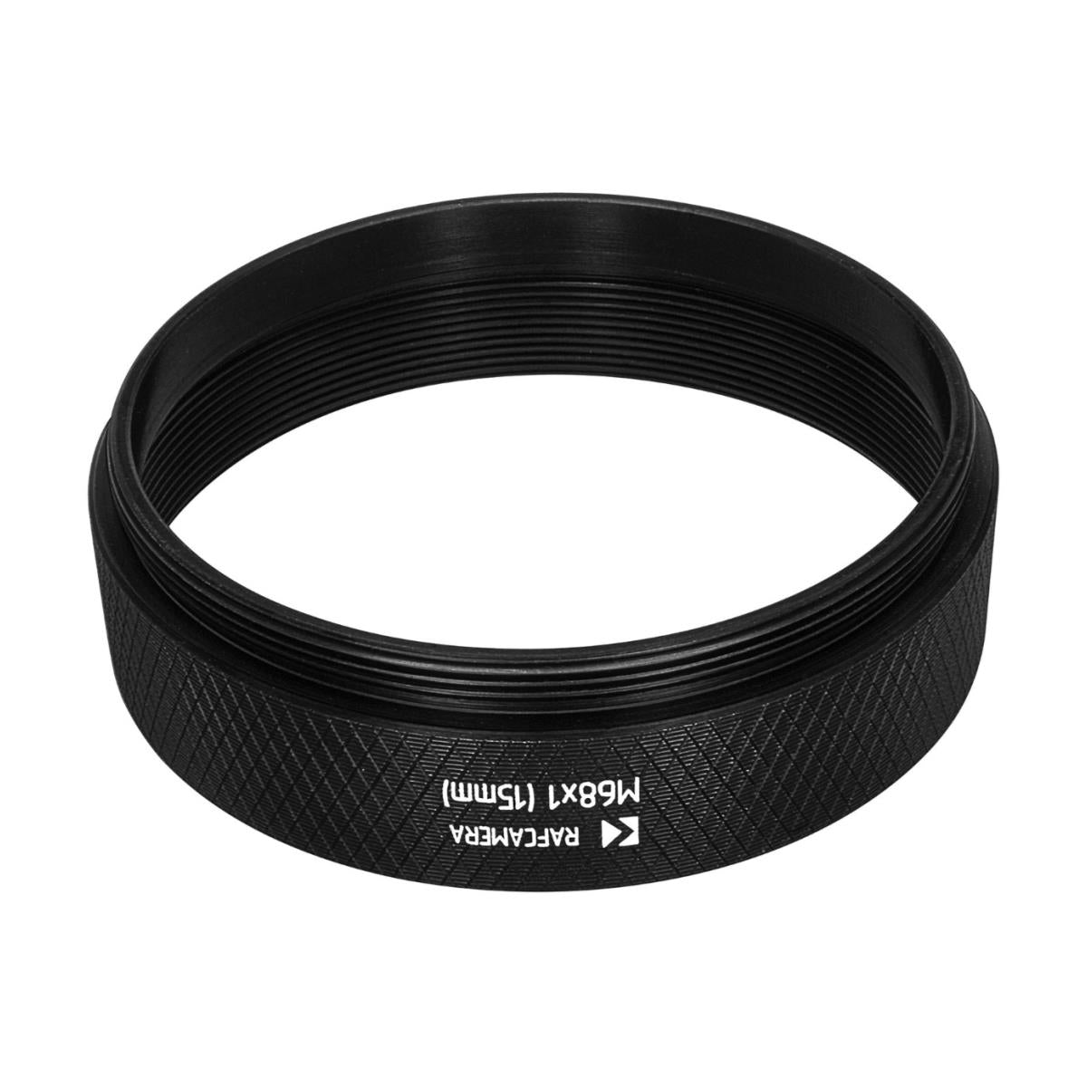 M68x1 female to M68x1 male thread adapter (15mm extender)