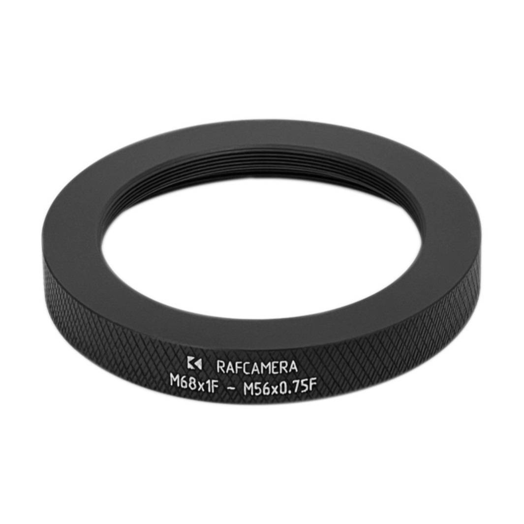 M68x1 female to M56x0.75 female thread adapter