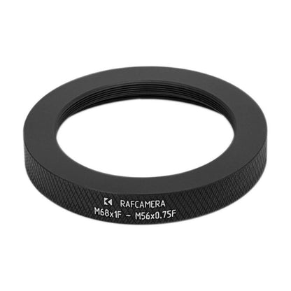 M68x1 female to M56x0.75 female thread adapter