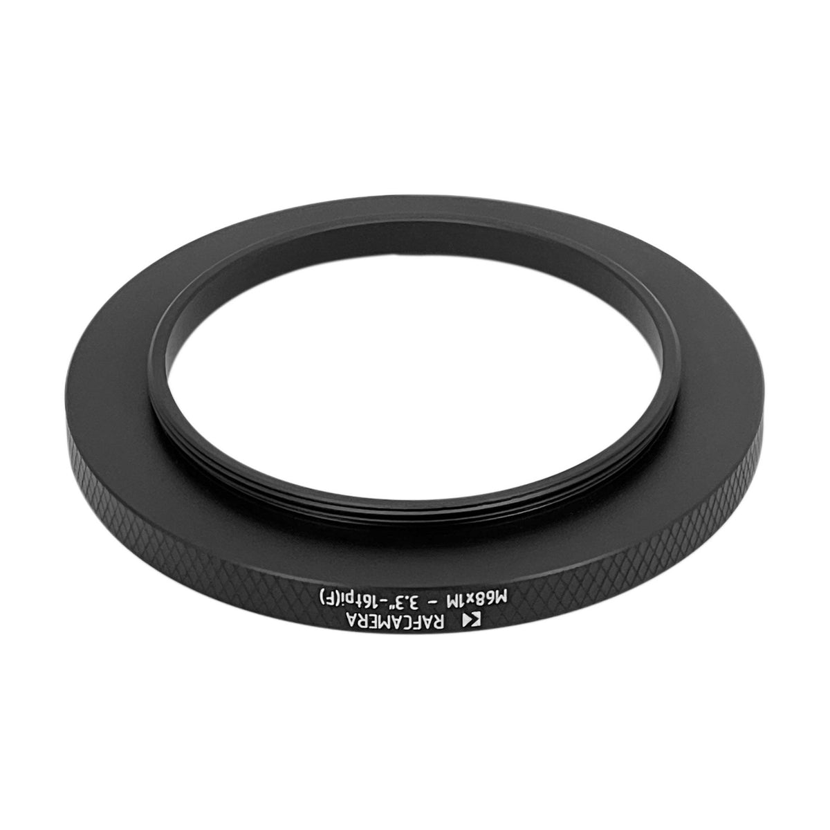 M68x1 male to 3.3"-16tpi female thread adapter