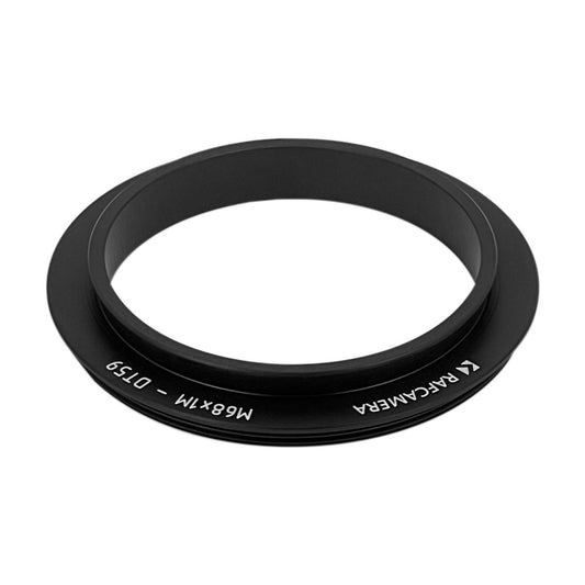 M68x1 male thread to 59mm ONAG dovetail mount adapter