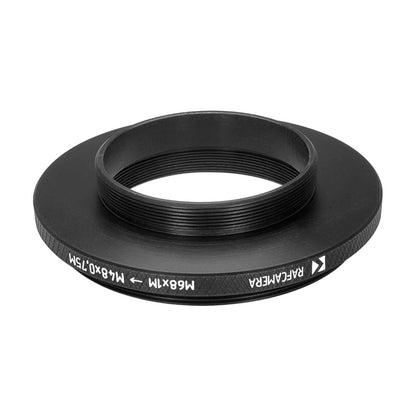 M68x1 male to M48x0.75 male thread adapter for Moonlite focuser