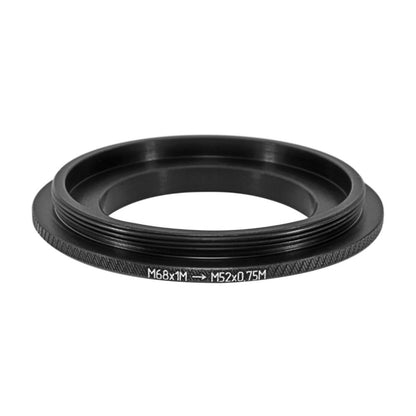 M68x1 male to M52x0.75 male thread adapter for Astro Zeiss extension