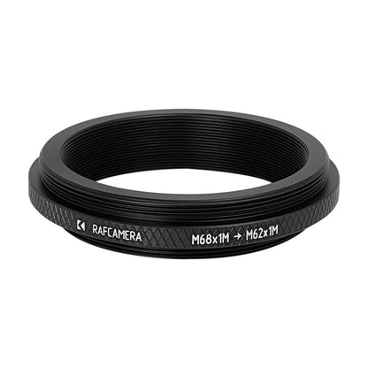 M68x1 male to M62x1 male thread adapter