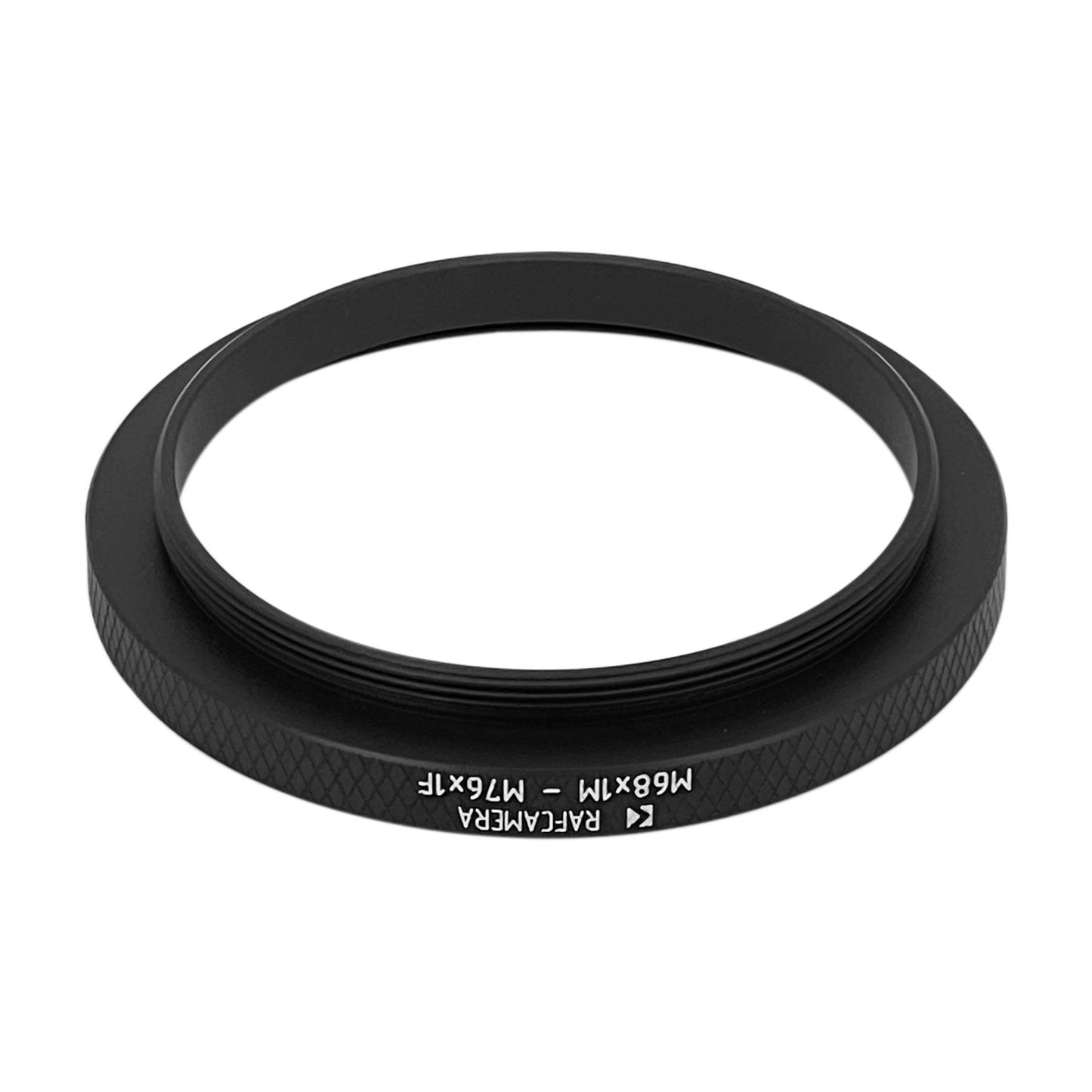 M68x1 male to M76x1 female thread adapter