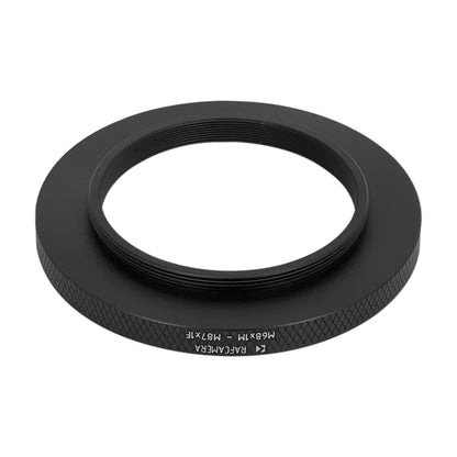 M68x1 male to M87x1 female thread adapter