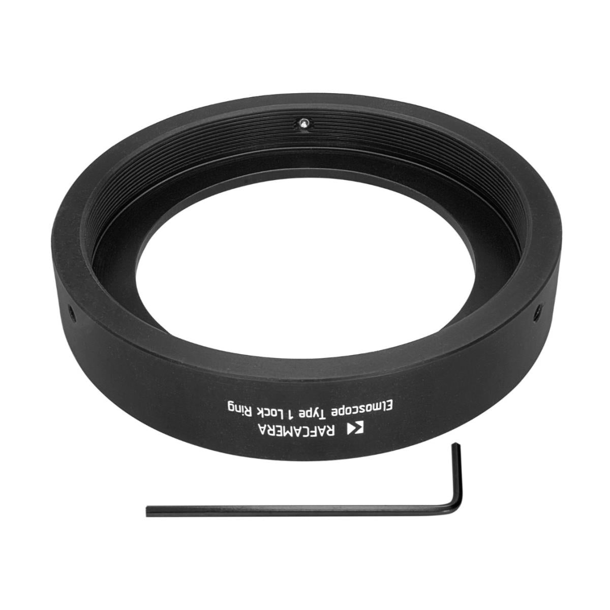 Elmoscope Type 1 lock ring (M70x0.75 female to M77x0.75 female thread adapter)