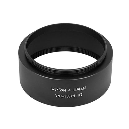 M71x1 female to M65x1 male thread adapter for Doppel Plasmat 4/210mm lens