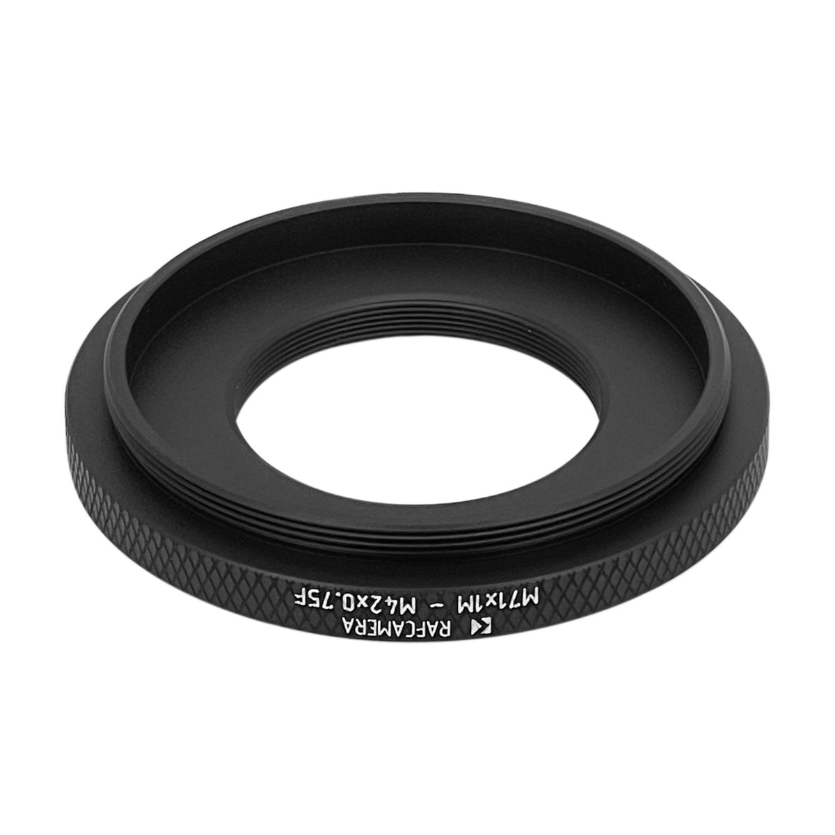 M71x1 male to M42x0.75 female thread adapter