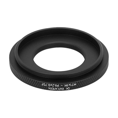 M71x1 male to M42x0.75 female thread adapter