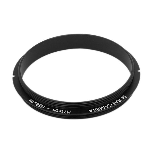 M71x1 male to M68x1 male thread adapter