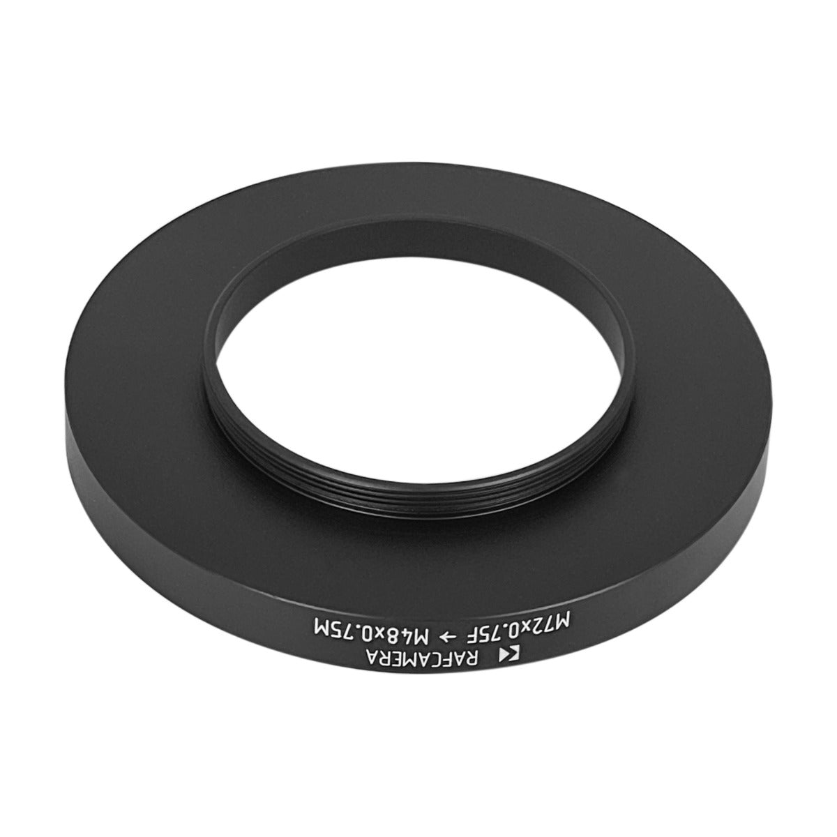 M72x0.75 female to M48x0.75 male thread adapter
