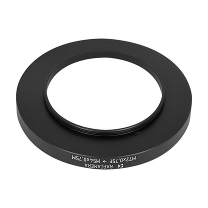 M72x0.75 female to M54x0.75 male thread adapter