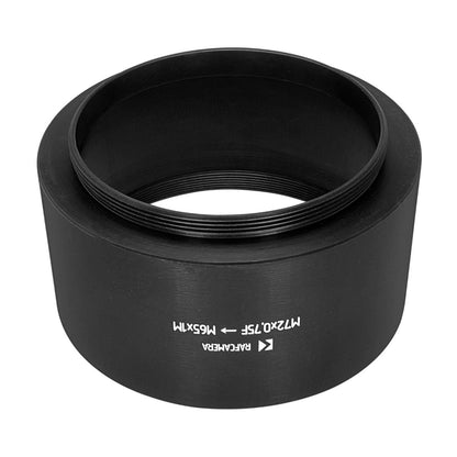 M72x0.75 female to M65x1 male thread adapter for Heidosmat 2.8/150mm lens