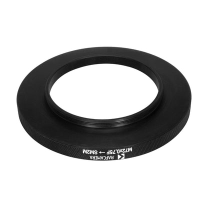 M72x0.75 female to SM2 male thread adapter
