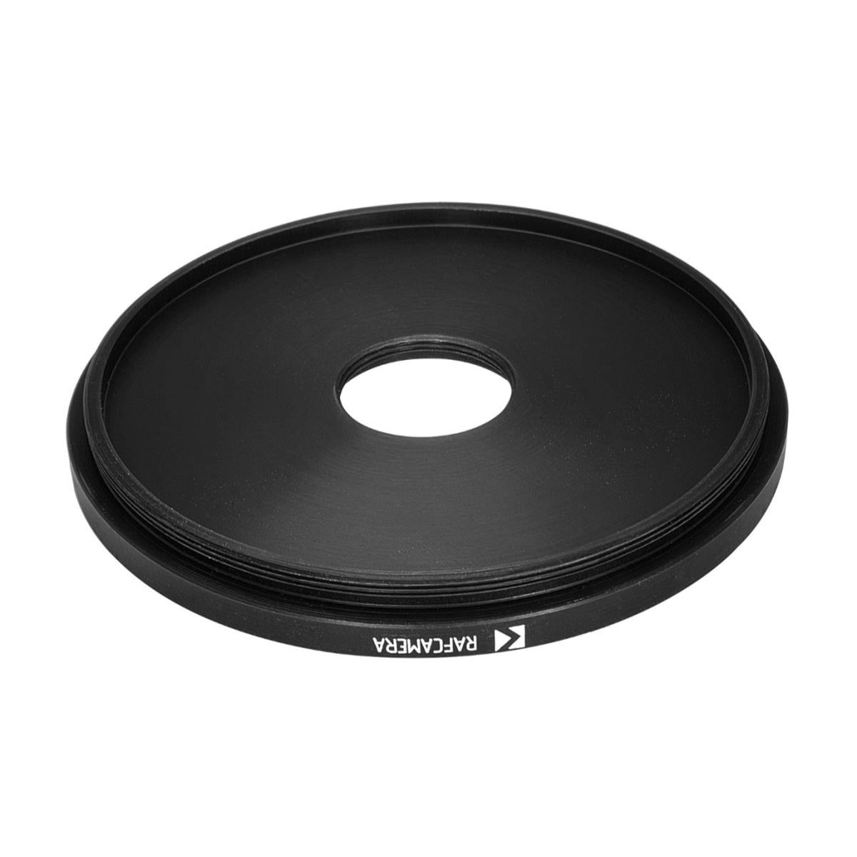 M72x0.75 male to M19x0.75 female thread adapter (72mm to 19mm step-down ring)