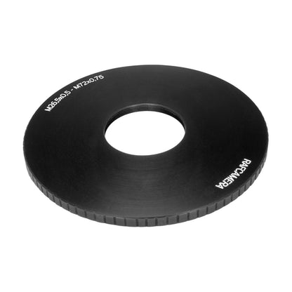 M72x0.75 male to M26.5x0.5 female thread adapter (72mm to 26.5mm step-down ring)