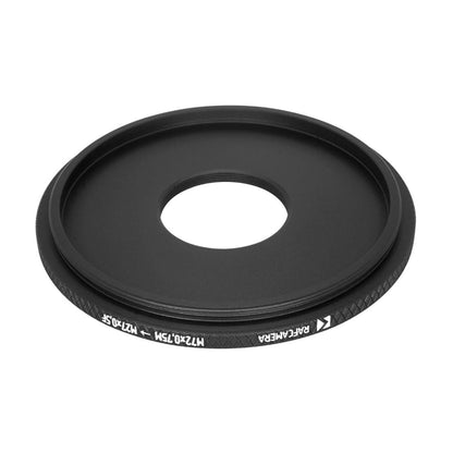M72x0.75 male to M27x0.5 female thread adapter for Spiratone