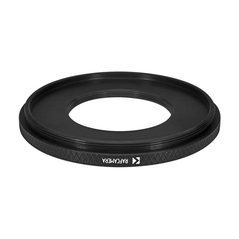 M72x0.75 male to M40x36tpi female thread adapter (72mm to 40mm step-down ring)