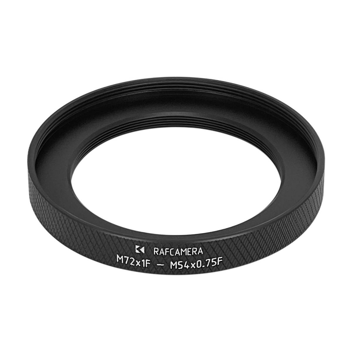 M72x1 female to M54x0.75 female thread adapter