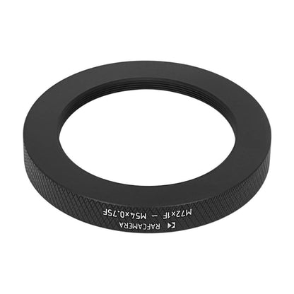 M72x1 female to M54x0.75 female thread adapter