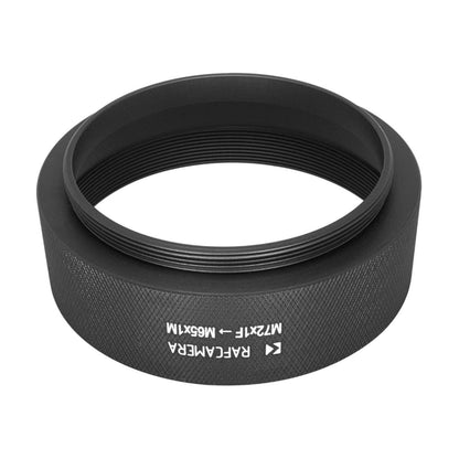 M72x1 female to M65x1 male thread adapter