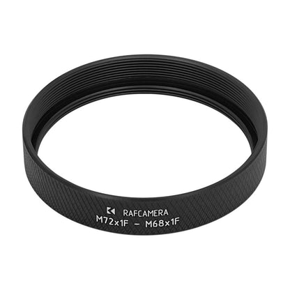 M72x1 female to M68x1 female thread adapter