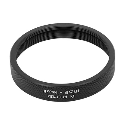 M72x1 female to M68x1 female thread adapter