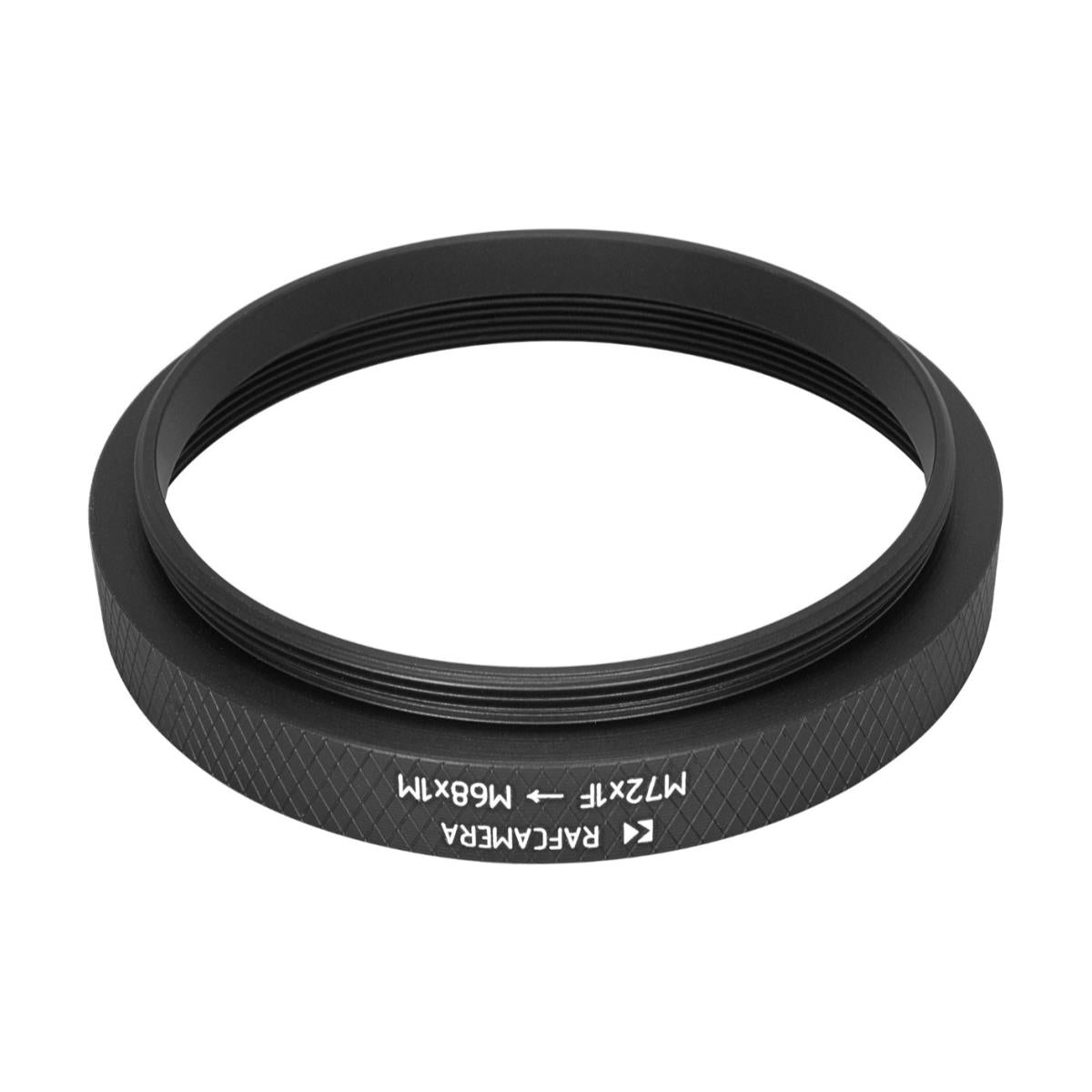 M72x1 female to M68x1 male thread adapter for Takahashi FSQ-106 telescope
