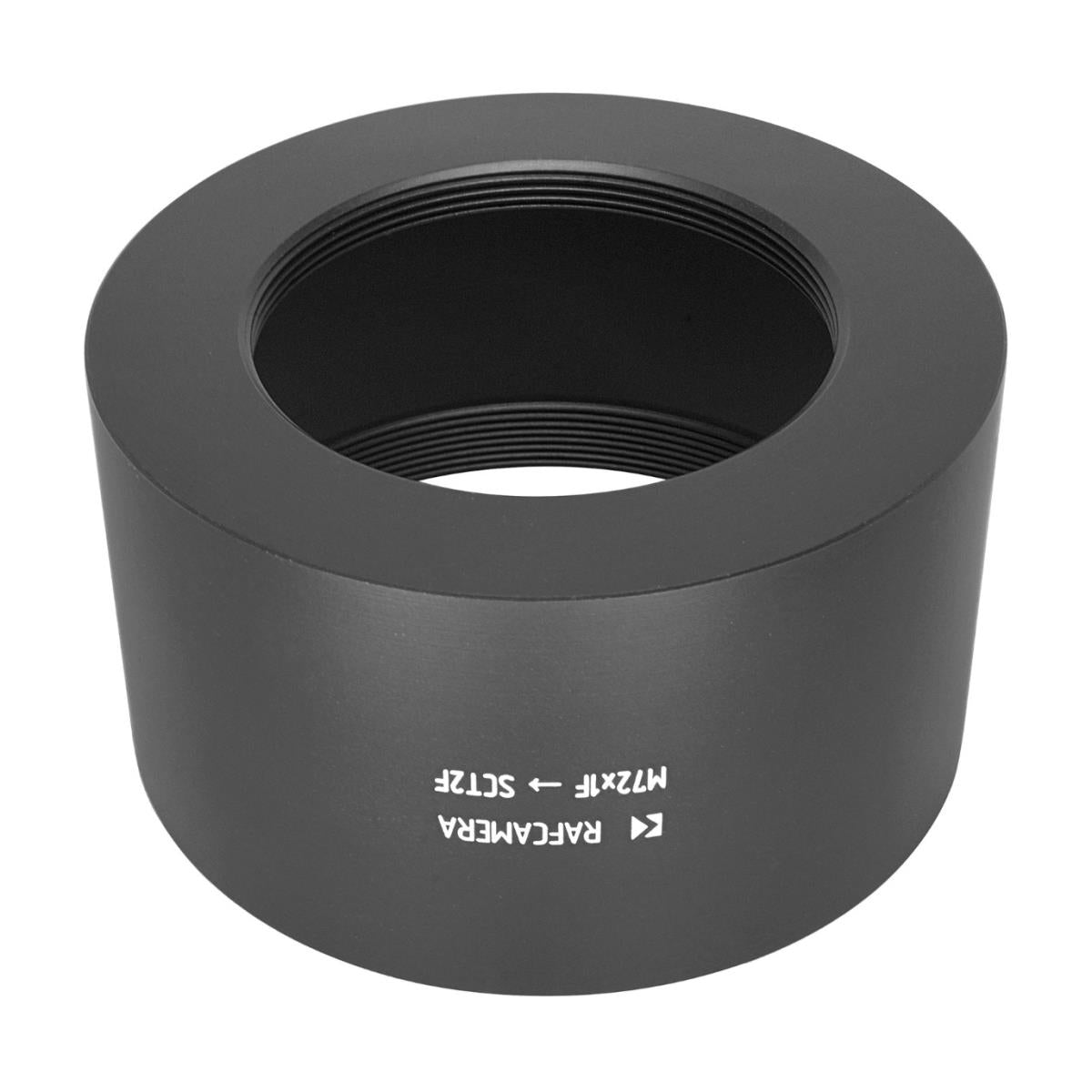 M72x1 female to SCT 2"-24tpi female thread adapter