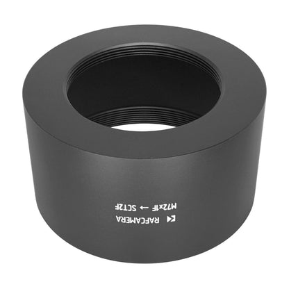 M72x1 female to SCT 2"-24tpi female thread adapter