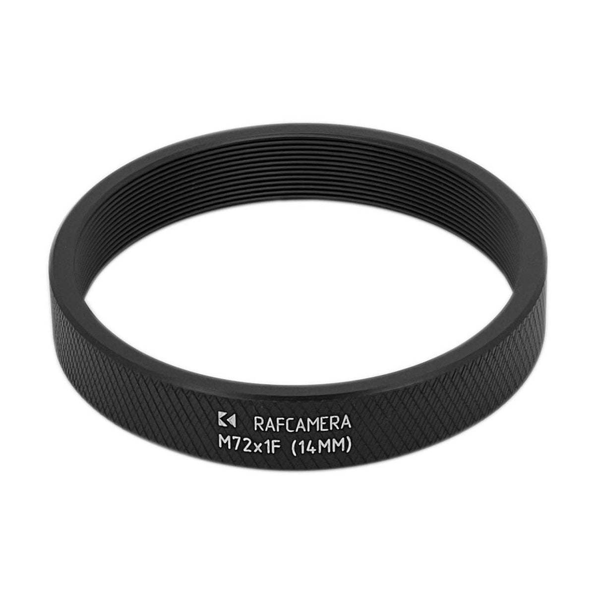M72x1 female to M72x1 female thread adapter (14mm long)