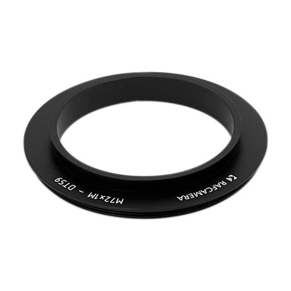 M72x1 male thread to 59mm ONAG dovetail mount adapter