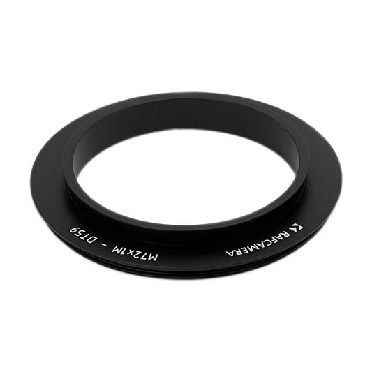 M72x1 male thread to 59mm ONAG dovetail mount adapter