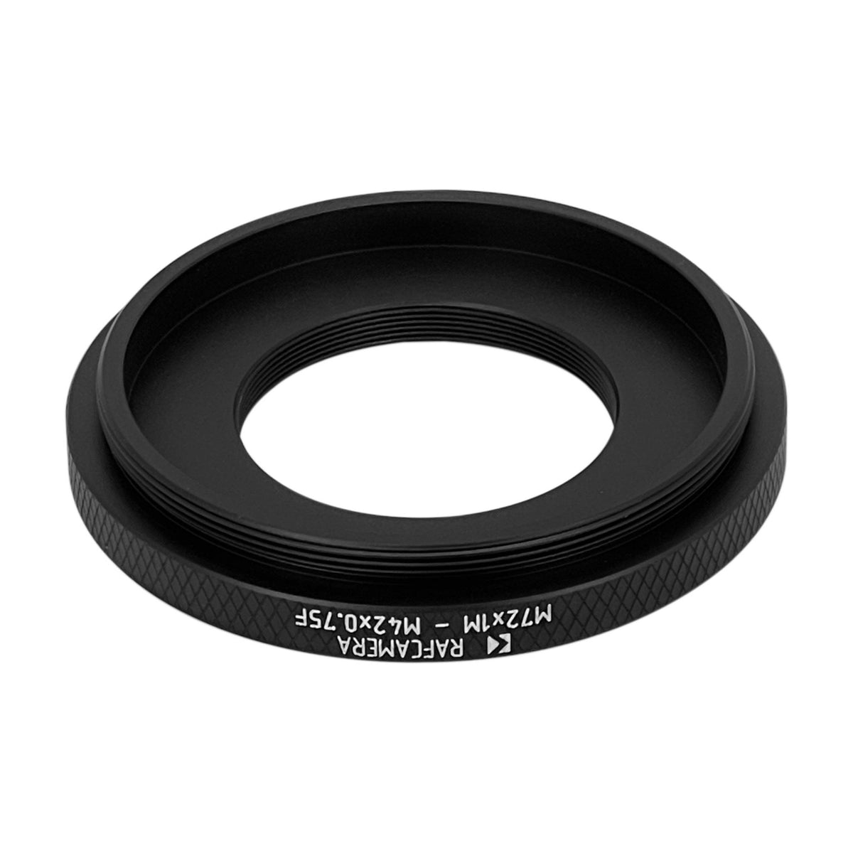 M72x1 male to M42x0.75 female thread adapter