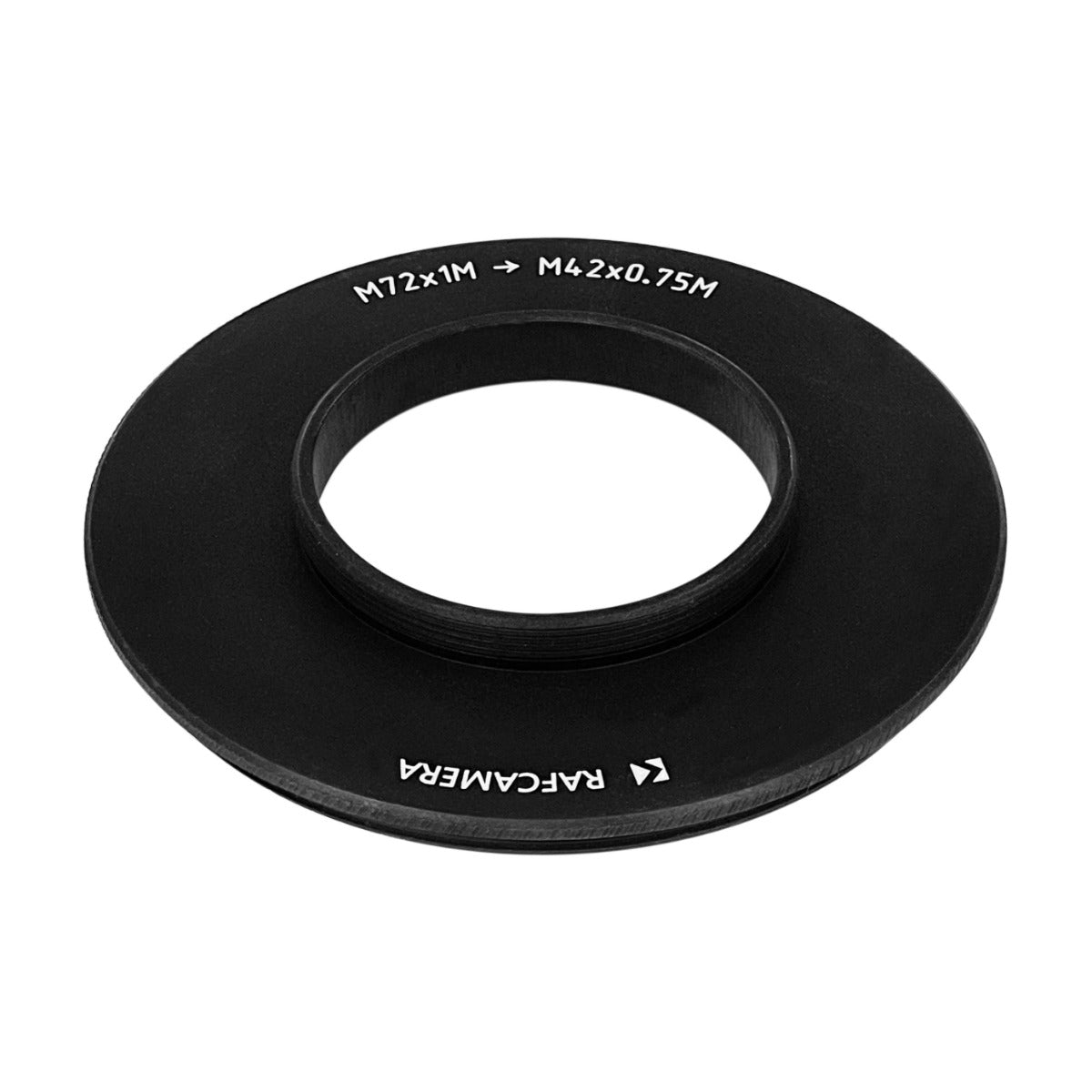 M72x1 male to M42x0.75 (T2) male thread adapter