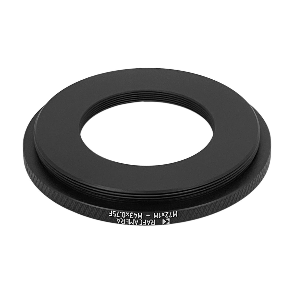 M72x1 male to M43x0.75 female thread adapter